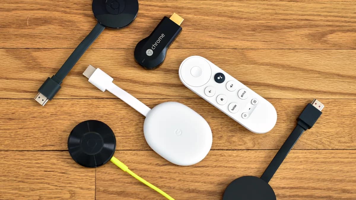 A collection of streaming devices compared side by side