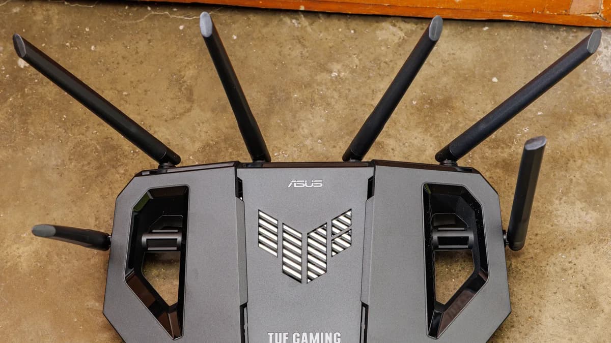 High-performance Wi-Fi router used for streaming
