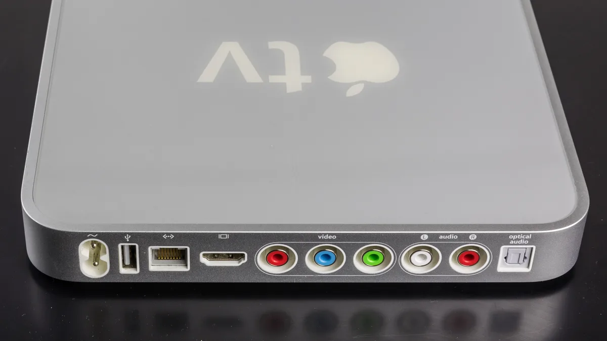 Apple TV streaming box