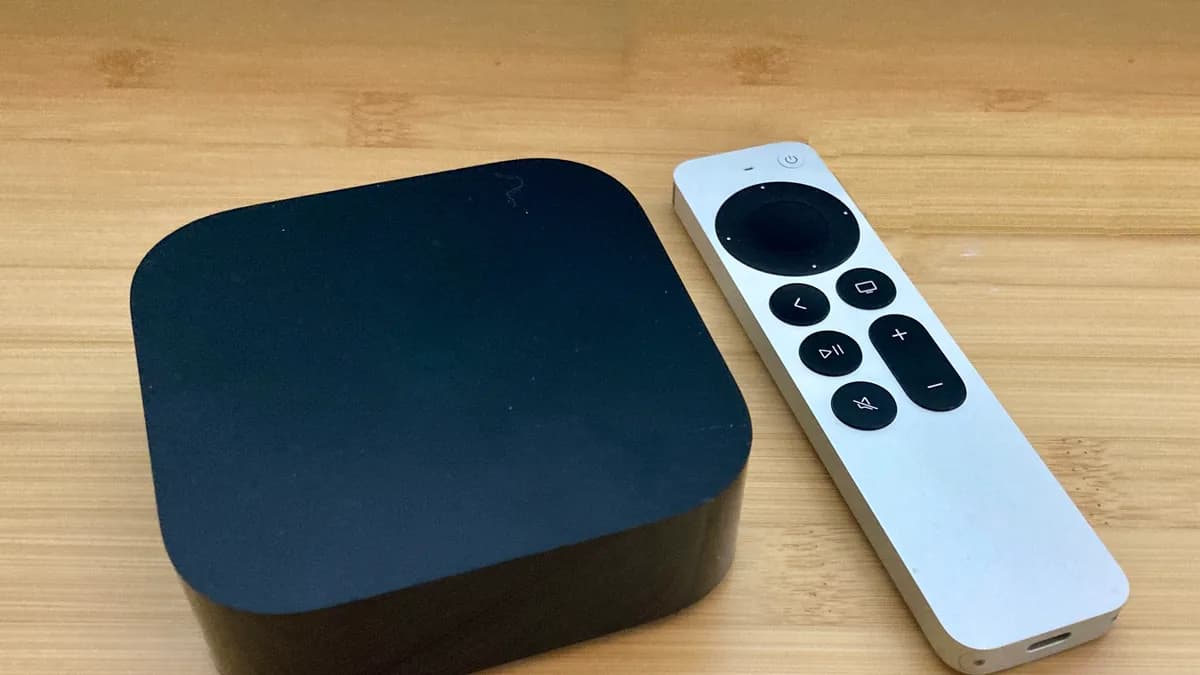 Apple TV streaming box